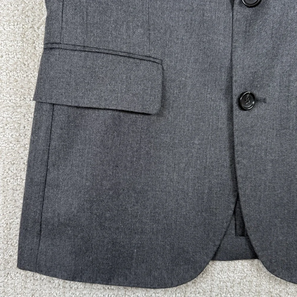 J Crew Ludlow Men's 36S Slim Unstructured Moon Cloth Gray Two Button Blazer